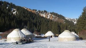 В лагере Жергалан